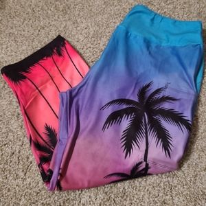 Capri leggings with pockets